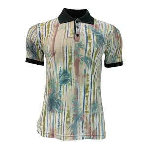پولوشرت آستین کوتاه مردانه مدل هاوایی نخل