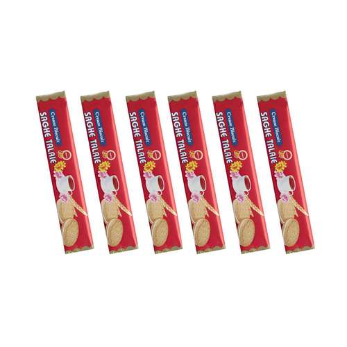 بیسکوئیت کرمدار ساقه طلایی مینو - 192 گرم بسته 6 عددی