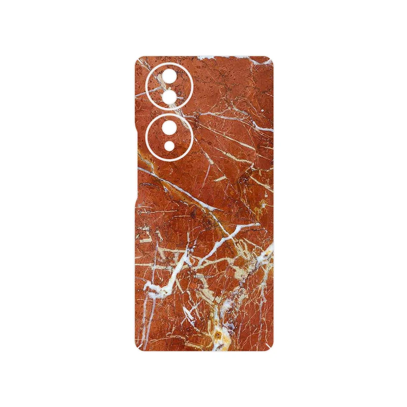 برچسب پوششی ماهوت مدل Red Marble مناسب برای گوشی موبایل آنر 70