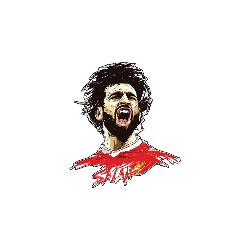 استیکر لپ تاپ گراسیپا طرح محمد صلاح