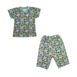 ست تی شرت و شلوارک دخترانه سیدونا مدل KSI06050-016