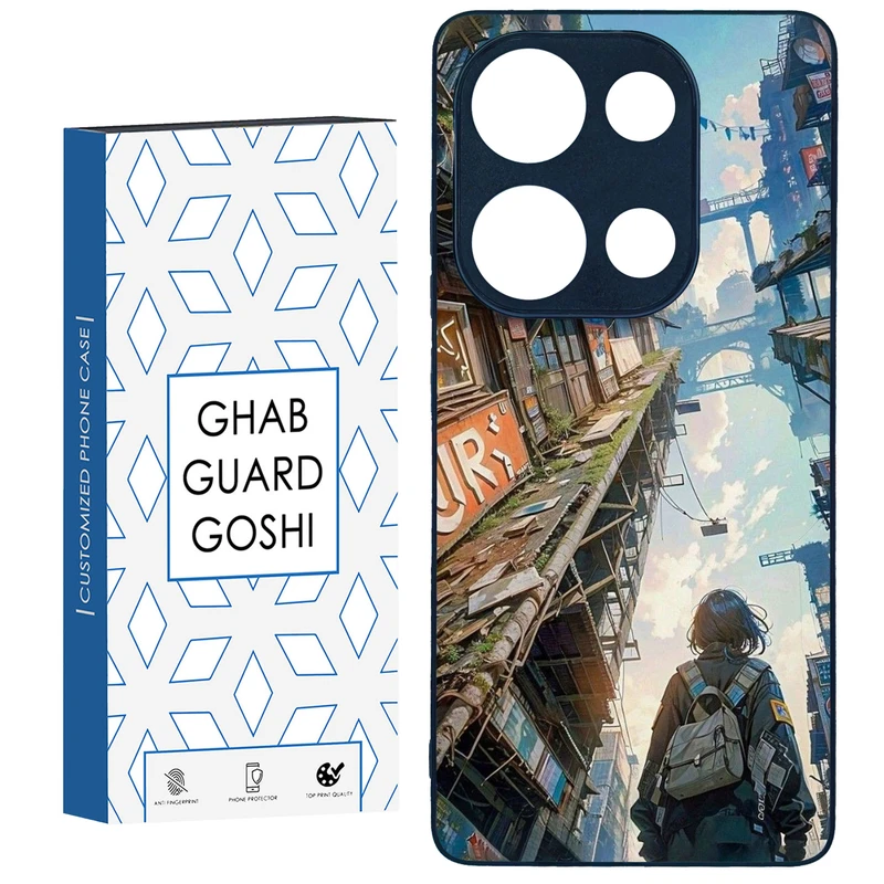 کاور قاب گارد گوشی طرح بازی کد TPU-208 مناسب برای گوشی موبایل شیائومی Redmi Note 13 Pro 4G / Poco M6 Pro 4G