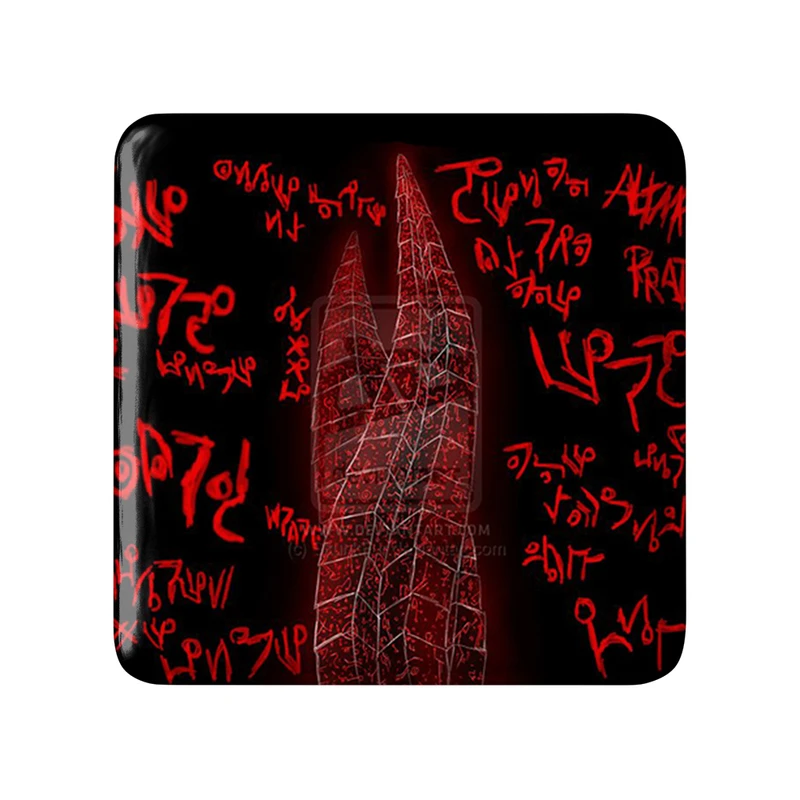 مگنت خندالو طرح بازی دد اسپیس (Dead Space) مدل مربعی کد 34989