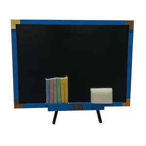 تخته سیاه مدل LUXURY سایز 30x40 سانتی متر به همراه پایه و تخته پاک کن و گچ