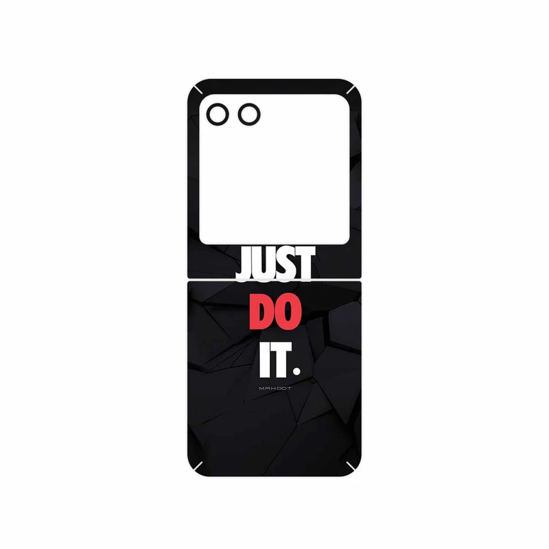 برچسب پوششی ماهوت مدل NIKE_Logo مناسب برای گوشی موبایل موتورولا Razr 40 Ultra