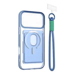SpinStrap cover for Apple iPhone 17 Pro Max with Strap and Wallet
