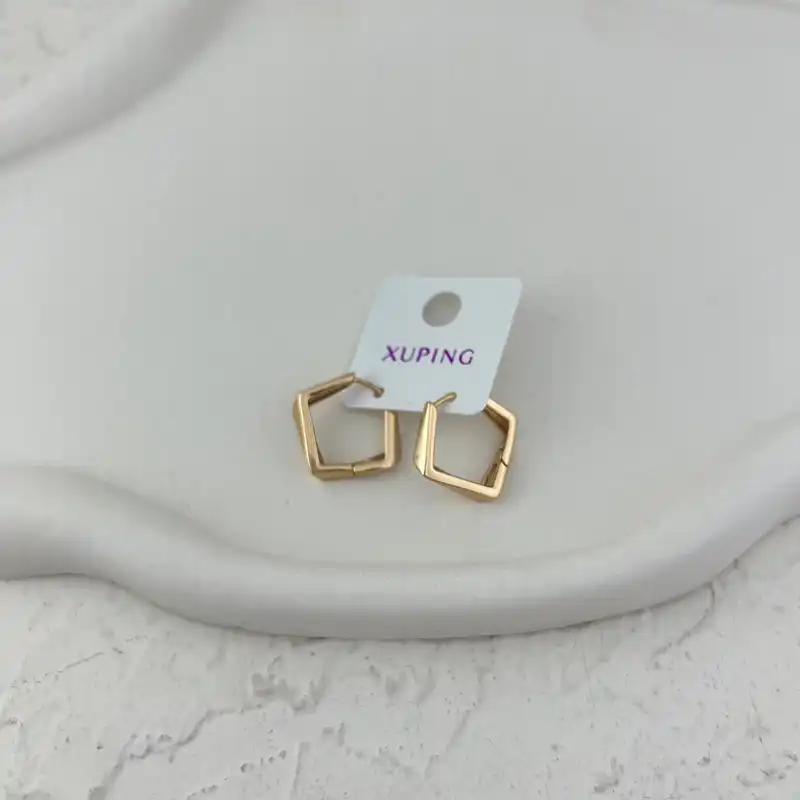 گوشواره زنانه ژوپینگ مدل لوزی کد E5264