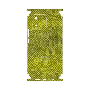 MAHOOT Yellow Snake Skin-FullSkin Cover Sticker for Honor X5