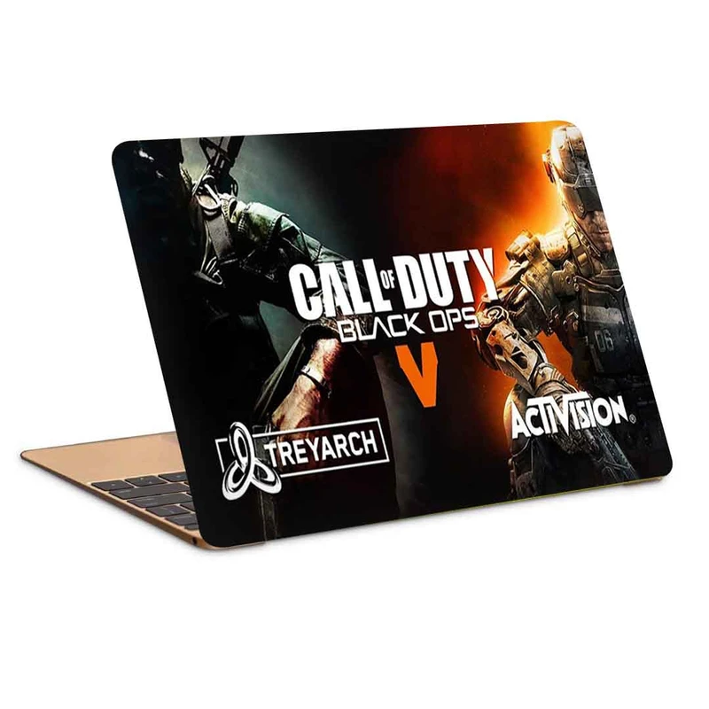 استیکر لپ تاپ طرح call of duty کد c-113مناسب برای لپ تاپ 15.6 اینچ