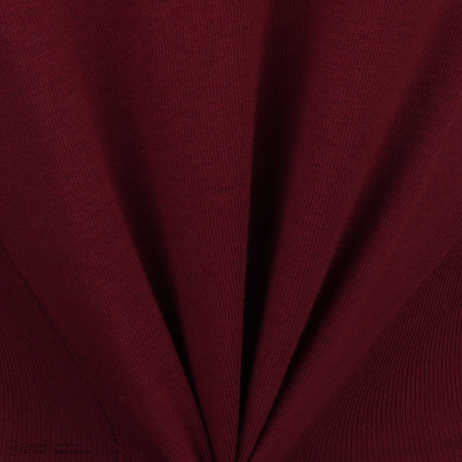 تی شرت آستین کوتاه زنانه پاتن جامه مدل فیانگو 131631020123690 رنگ زرشکی -  - 5