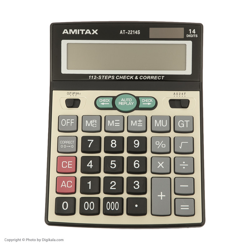 ماشین حساب امیتکس مدل AT-2214S 1