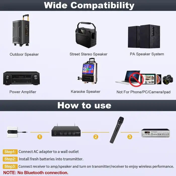 ست میکروفن بی سیم فنیکس پرو مدل PTV-2000