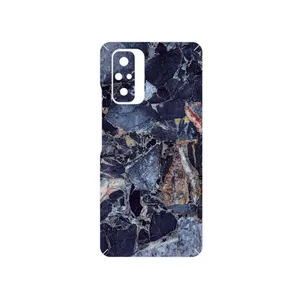MAHOOT Broken black marble Cover Sticker for Xiaomi Redmi Note 10 Pro
