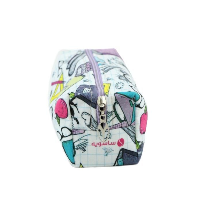 کیف لوازم آرایش دخترانه ساسویه مدل استوایی کد 051 مجموعه 3 عددی - - 6