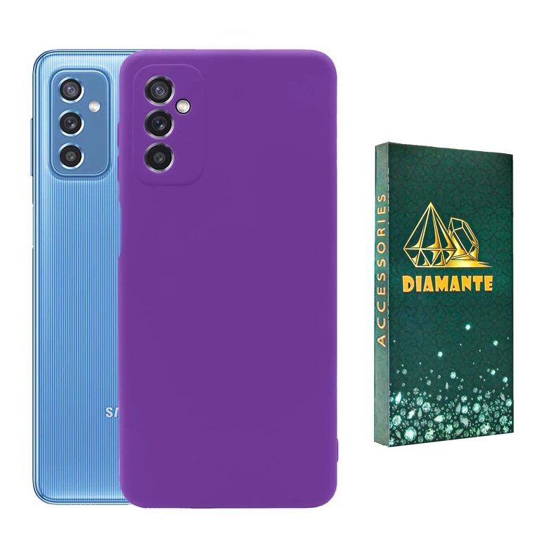 کاور دیامانته مدل sili_77 Gn مناسب برای گوشی موبایل سامسونگ Galaxy M52