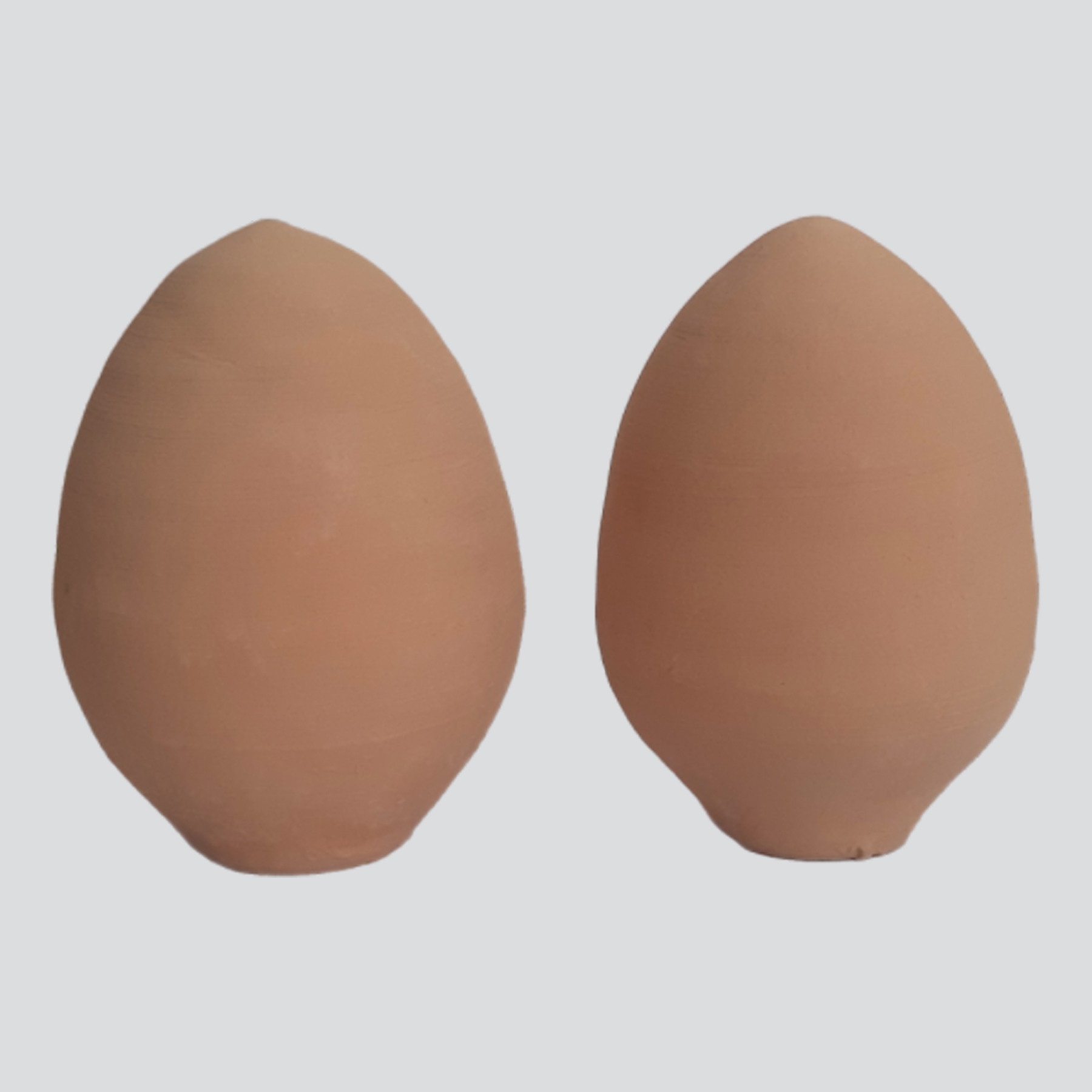 تخم مرغ سفالی خام مدل غازی کد EGG-LL1