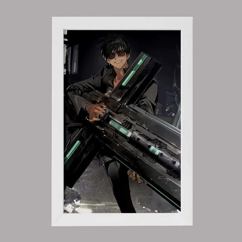 تابلو خندالو مدل نیکولاس انیمه تریگان (Trigun) کد 36218