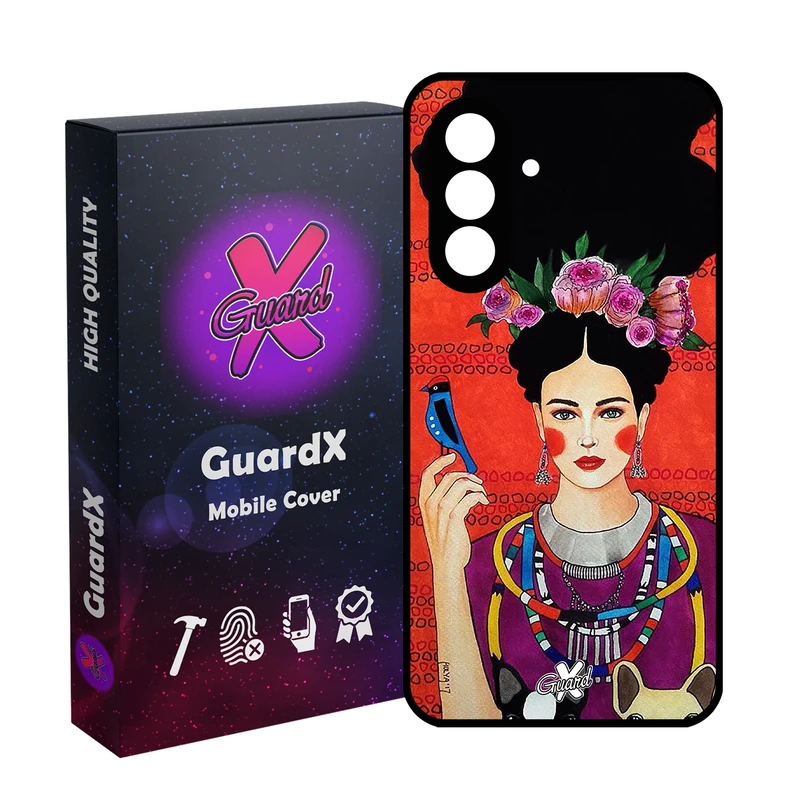 کاور گارد ایکس طرح دختر مدل 10150 مناسب برای گوشی موبایل سامسونگ Galaxy A36 / A36 5G