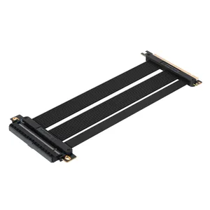 کابل افزایش طول PCI Express x16 Gen 3.0 رایزر کارت گرافیک سیلوراستون مدل SST-RC05B-220