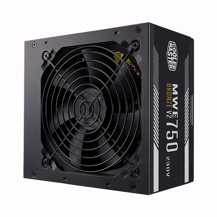 منبع تغذیه کامپیوتر کولر مستر مدل MWE 750 BRONZE - V2 230V