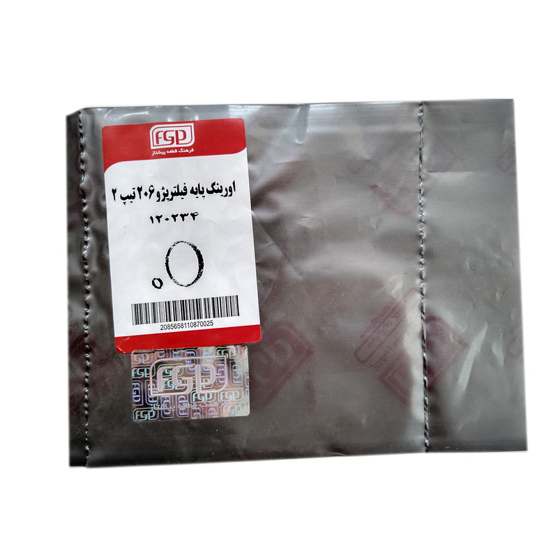 اورینگ پایه فیلتر روغن پیشتاز کد 120234 مناسب برای پژو 206 تیپ 2