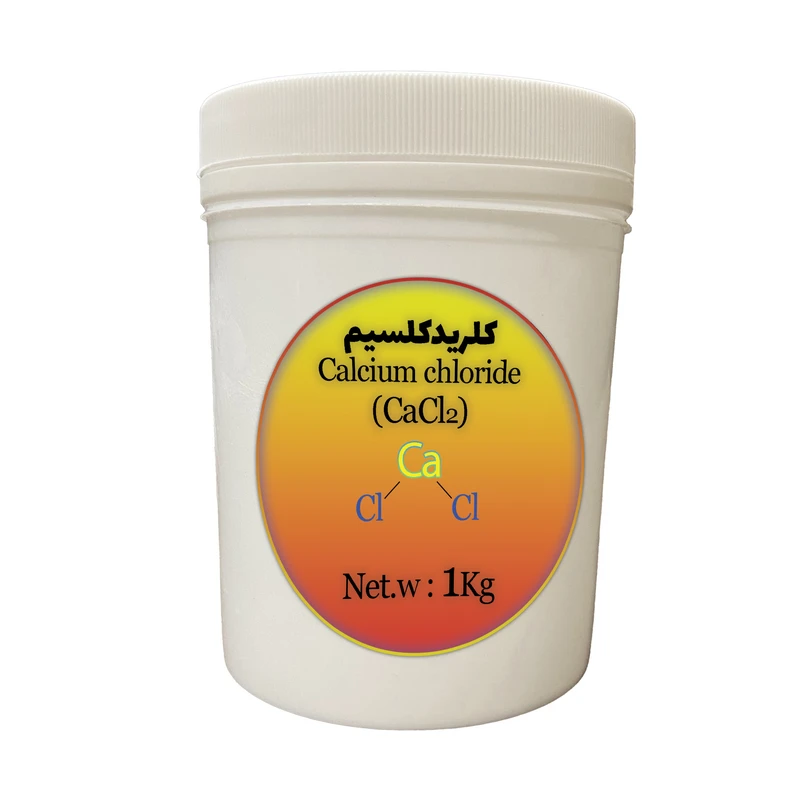 پودر کلرید کلسیم مدل CaCl2 کد 764 وزن 1 کیلوگرم