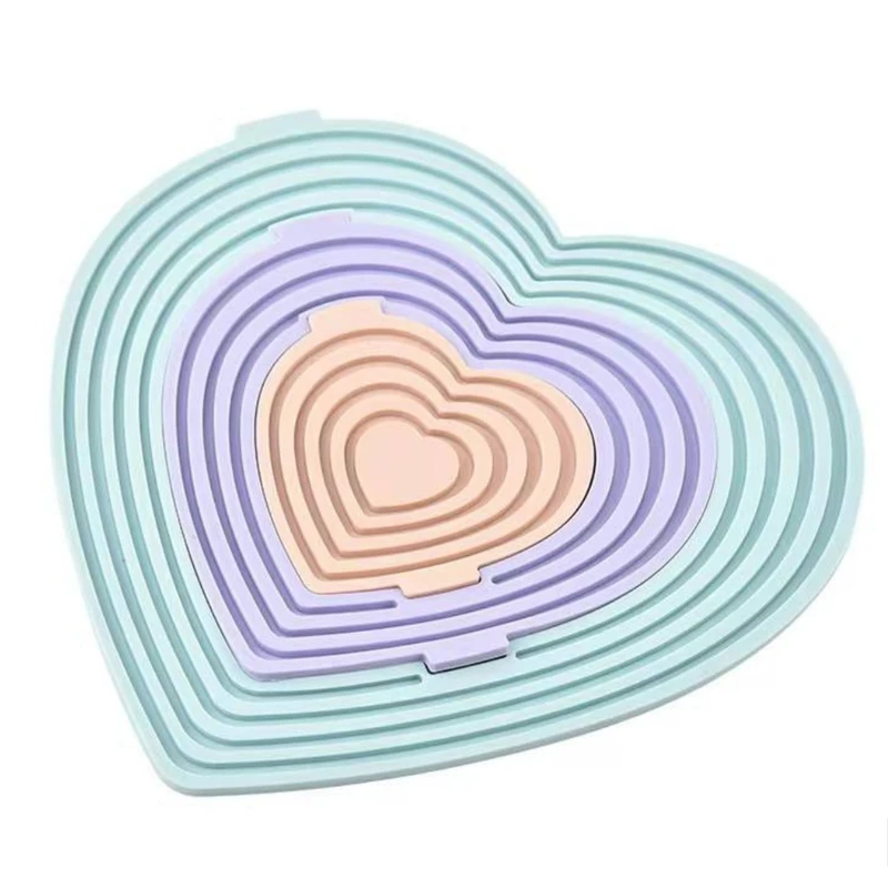 زیربشقابی و زیرقابلمه ای مدل ویفان قلبی