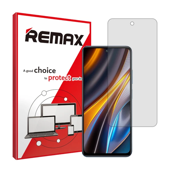 محافظ صفحه نمایش شفاف ریمکس مدل HyGEL مناسب برای گوشی موبایل شیائومی Poco X4 GT