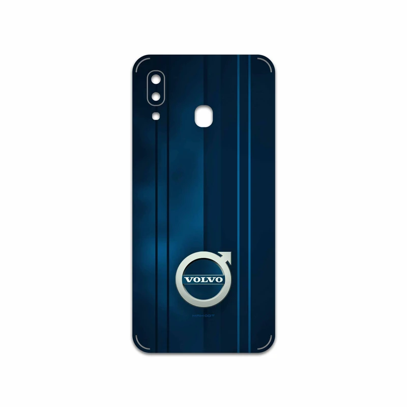 برچسب پوششی ماهوت مدل Volvo مناسب برای گوشی موبایل سامسونگ Galaxy A20