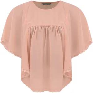 بلوز آستین سه ربع زنانه موکاسوال مدل B37