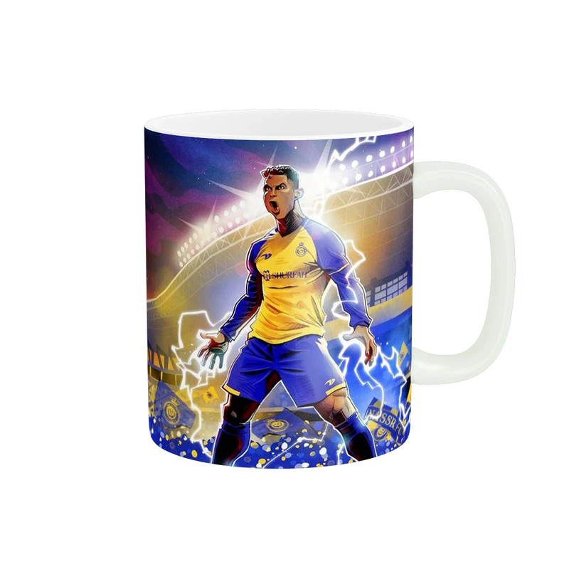 ماگ پاد آفرین طرح کریستیانو رونالدو مدل النصر کد 431