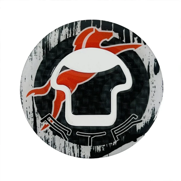 برچسب درب باک موتور سیکلت وارون مدل A-112-RD مناسب برای آپاچی 