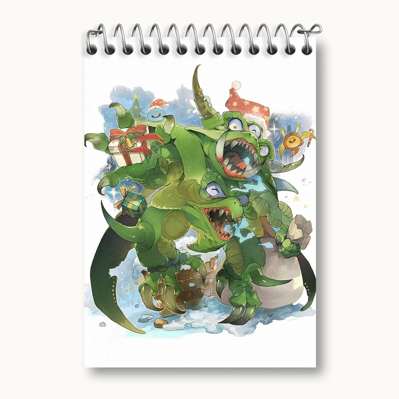 دفتر یادداشت 50 برگ خندالو مدل بازی دراگون کوئست (Dragon Quest) کد 35251