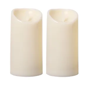 شمع ال ای دی مدل شعله متحرک کد 15 مجموعه 2 عددی