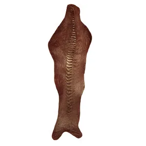 چرم طبیعی مدل ساق شتر مرغ OL046