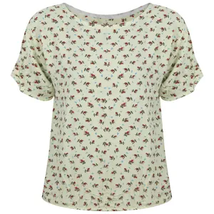 بلوز زنانه مدل نخی شکوفه کد 1