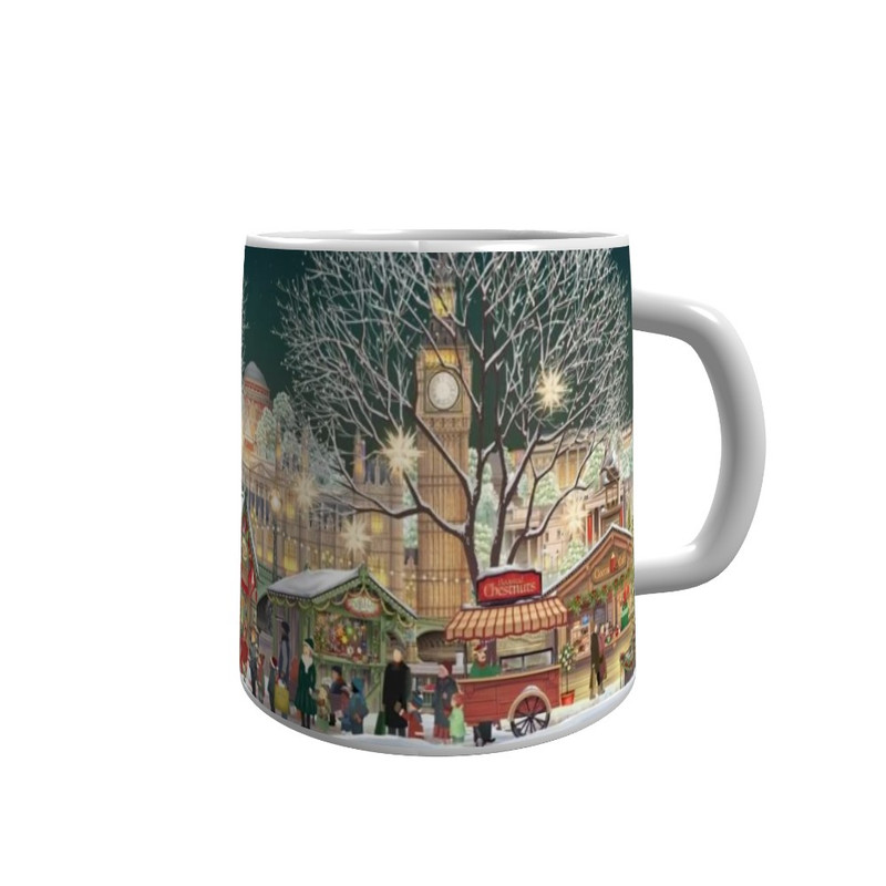 ماگ پاد آفرین مدل کریسمس کد z345 ماگ پاد آفرین مدل کریسمس کد z345