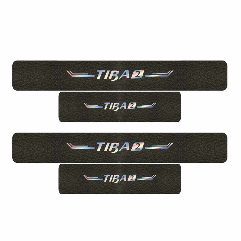 برچسب پارکابی خودرو کد J002 مناسب برای تیبا 2 مجموعه 4 عددی