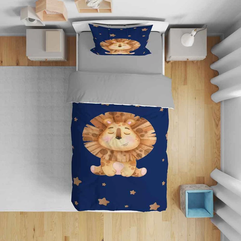 سرویس روتختی نوپه هوم مدل کارتونی T5967 تک نفره 5 تکه