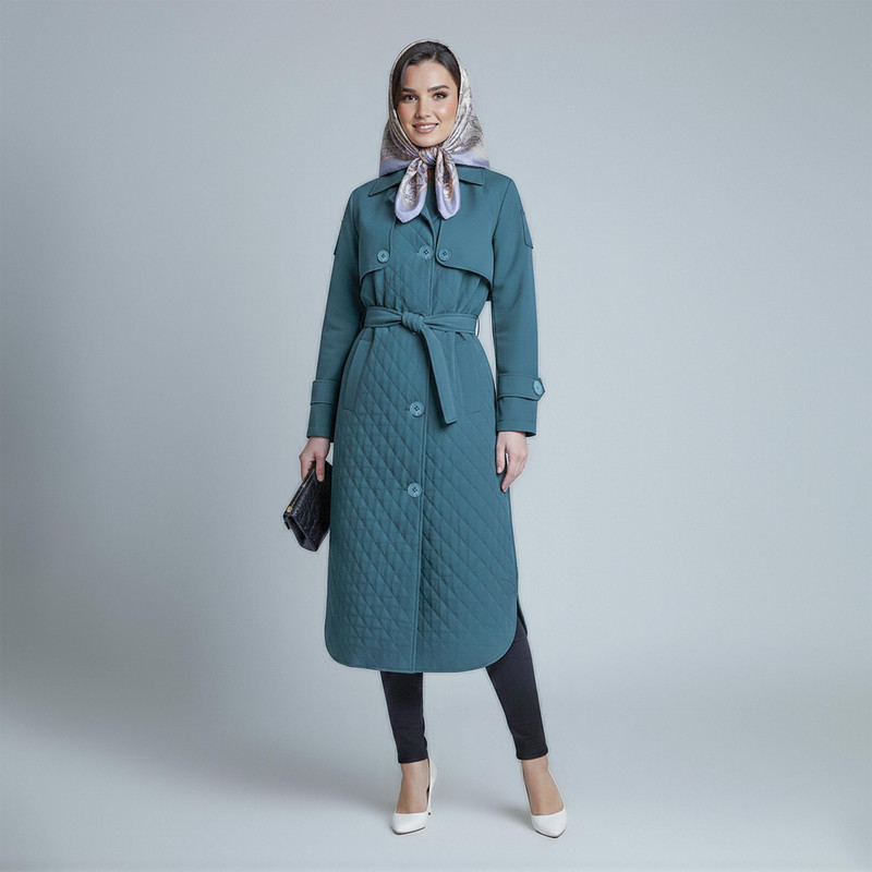 کاپشن بلند زنانه السانا مدل لمیا کد 2428
