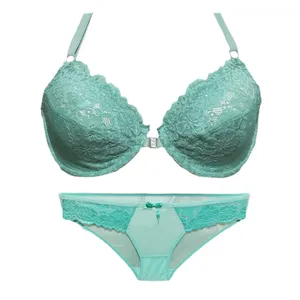 ست شورت و سوتین زنانه مدل جلو باز شو 