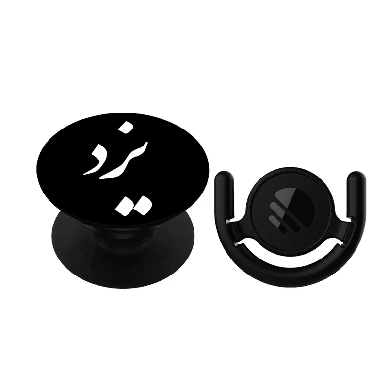   پایه نگهدارنده گوشی موبایل پاپ سوکت مگافون طرح شهر یزد مدل 9678 به همراه پاپ کلیپ
