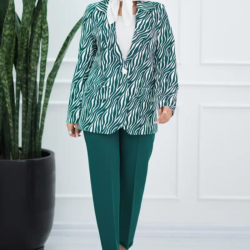 ست کت و شلوار زنانه السانا مدل آنابل کد 182521