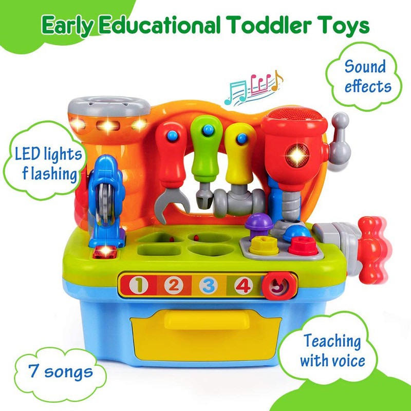 اسباب بازی هولا مدل جعبه ابزار کد 907