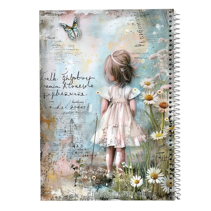 دفتر لیست خرید 50 برگ مدوپد مدل دخترانه کد DF15888