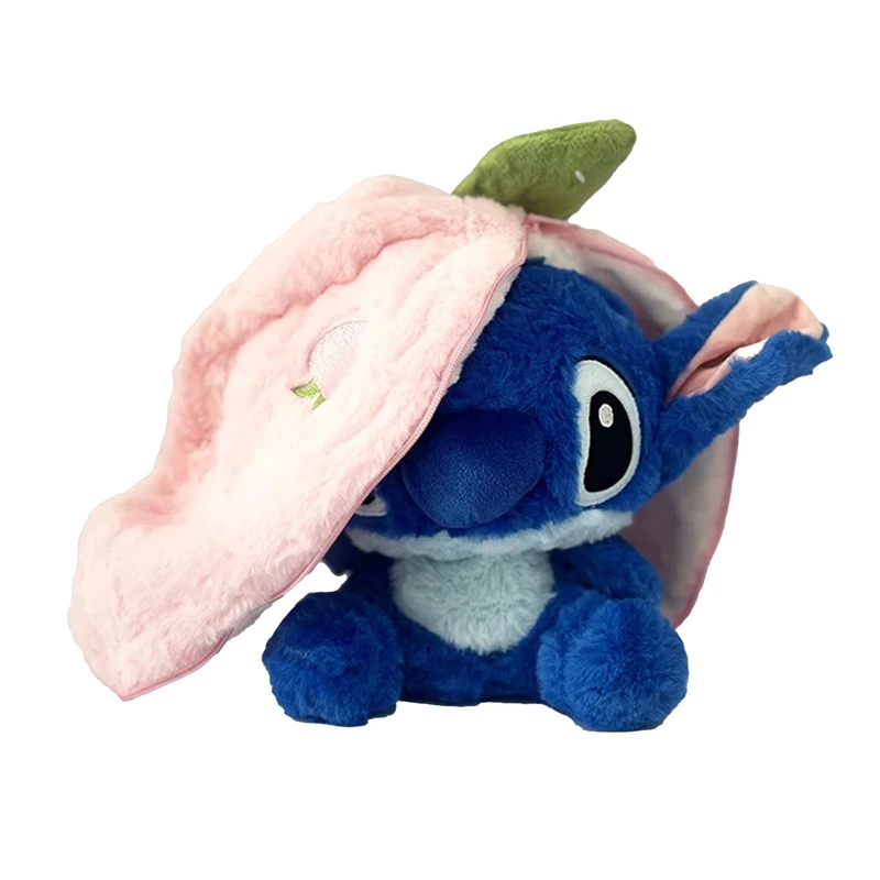 عروسک مدل استیچ طرح توت فرنگی کد O257 ارتفاع 30 سانتی متر