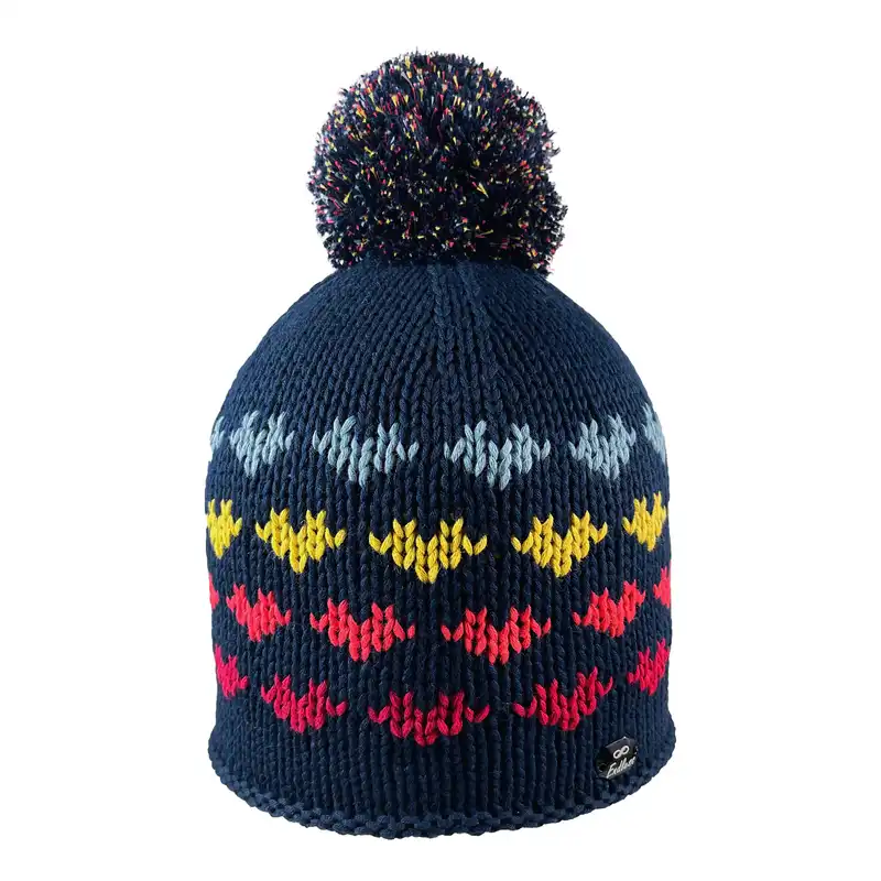 ست کلاه و شال گردن و دستکش بچگانه اندلس مدل 67001 رنگ سرمه ای