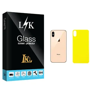 LKG LK Glass Back Protector For Apple اپل iPhone XS