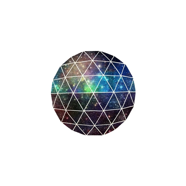 استیکر تزئینی موبایل و تبلت لولو مدل آسمان شب کد 145