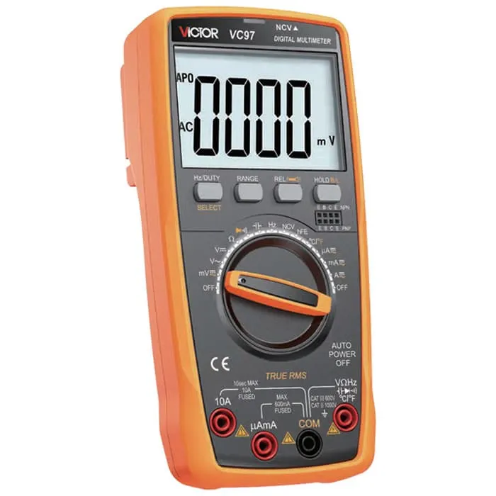 مولتی متر دیجیتال 10 آمپر ویکتور مدل vc97-2024